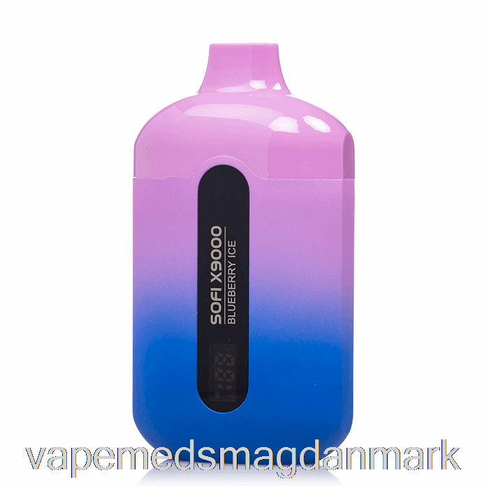 Vape Med Smag Sofi X9000 Smart Engangs Blåbæris